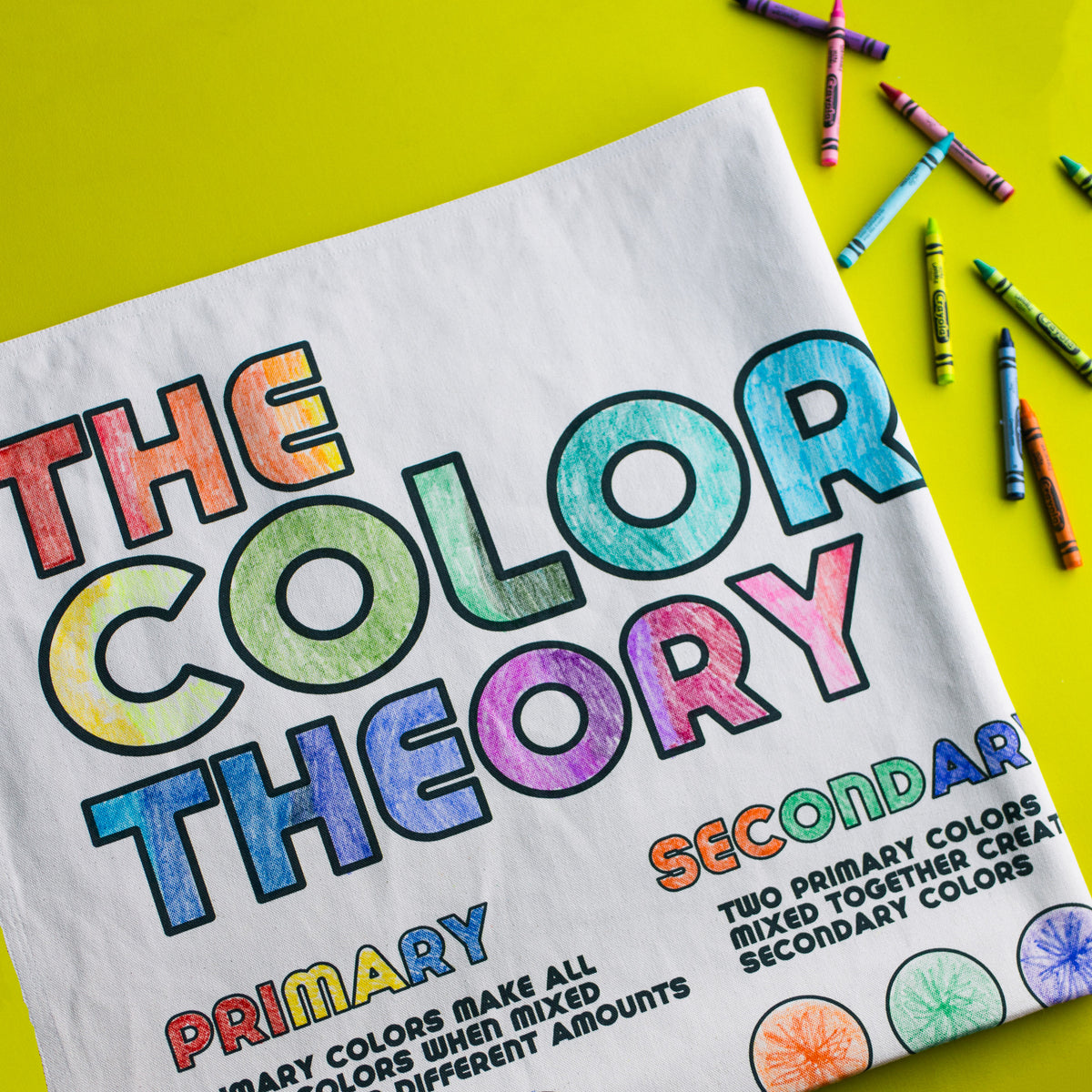 The Color Theory Coloring Cloth