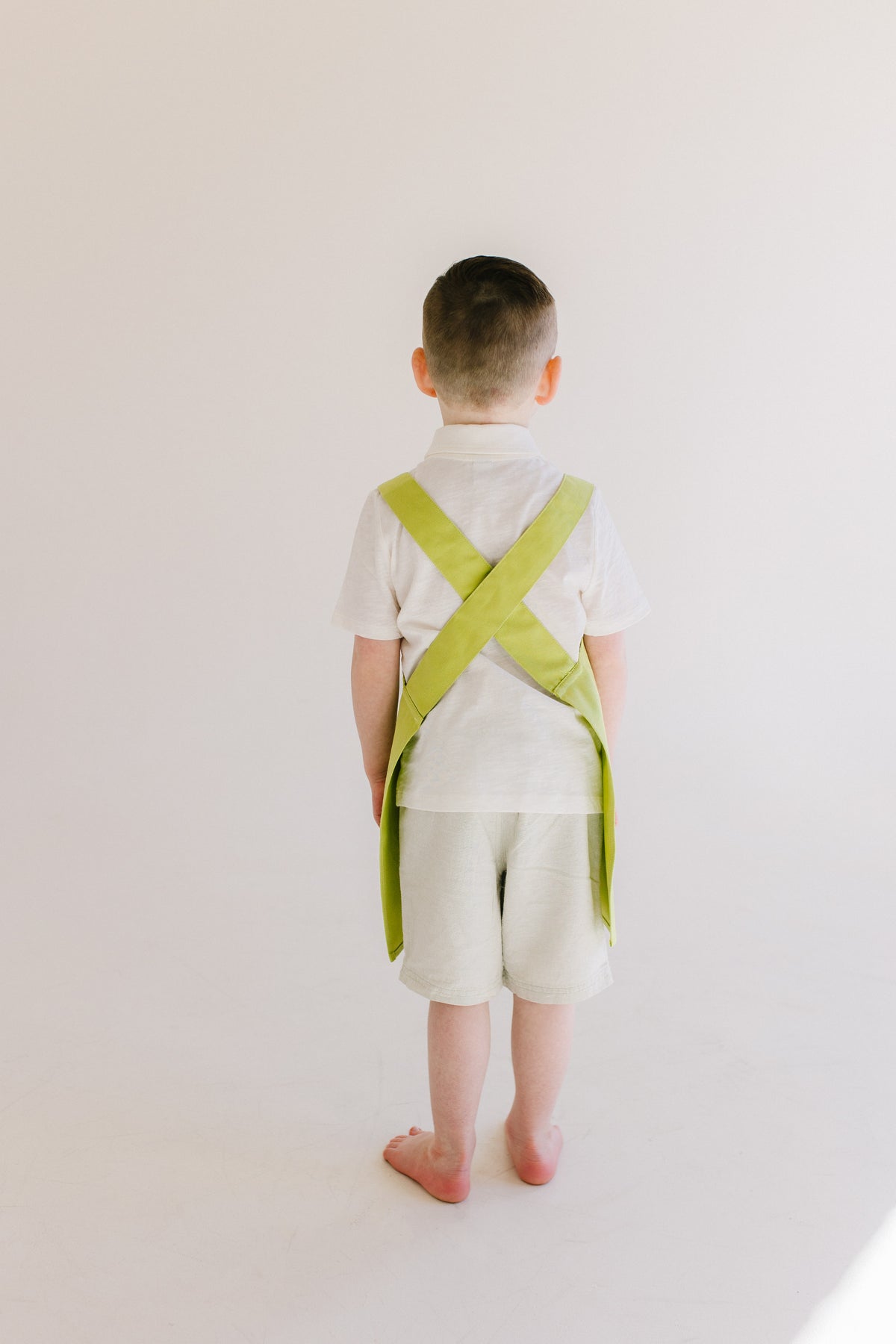 Play Apron in Lively Green